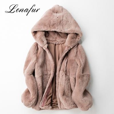 China New Arrival Soft Winter Rabbit Coats Girls Fur Coat for sale