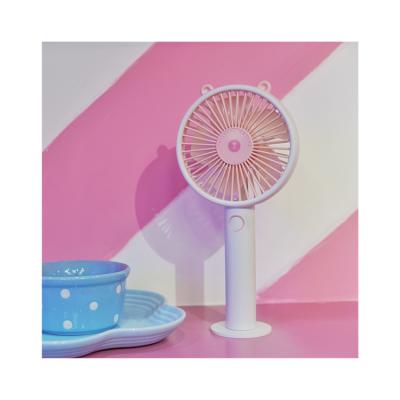 China Portable Cute Fan USB Rechargeable Desk Fan Portable Handheld Fan Desk Fan for sale