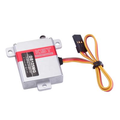 China Metal Gear 7KG Digital Wing RC Hobby KST DS125MG 10mm High Torque Servo for RC Glider Servo Motor Robot UAV Hobby Education for sale