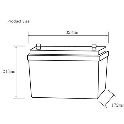 China Golf Carts Grade A Lfp lithium battery 25.6v 50Alion battery Battery Pack For Golf Carts Electric Vehicles for sale