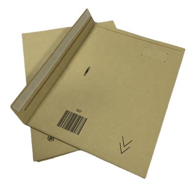 China Made from 100% Recyclable Self Seal Selling Paper Kraft Box Ads Content Warm Brown Stay Flat Envelope for sale