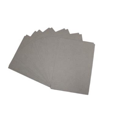 China Anticurvature All Grammage Laminated 3mm 3.5mm 4mm Gray Board Hardness Cardboard Paper for sale