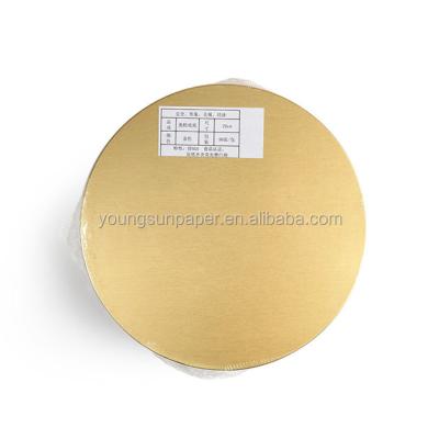 China Waterproof Food Grade 1mm Deep Laminated Duplex Metallised Cardboard for sale