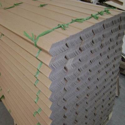 China Applicated to edge protector cardboard pallet edge protector / carton pakaging corner for sale