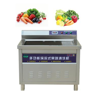 China High Efficiency Easy Operate Vegetable Homeuse Washing Machine 150kg/h Capacity for sale