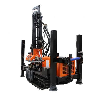 China High efficiency water well crawler type 180m water well drill rig in china for sale