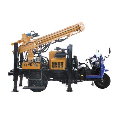 China Construction worksÂ   portable water well drill machine with car mounted water well drilling rig machine for sale