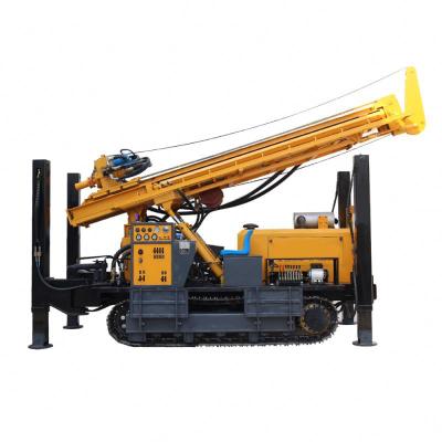 China Construction worksÂ   Crawler Mounted Portable Mine Water Well Drilling Rig Water Well Drilling Rig Machine 500m for sale