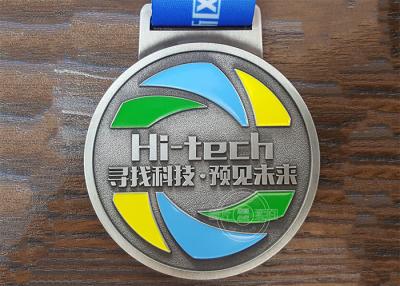 China Durable Sports Medals And Ribbons , Metal Material Armed Forces Medal for sale