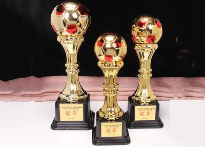 China El premio del material plástico del ABS ahueca los trofeos para las competencias del fútbol en venta