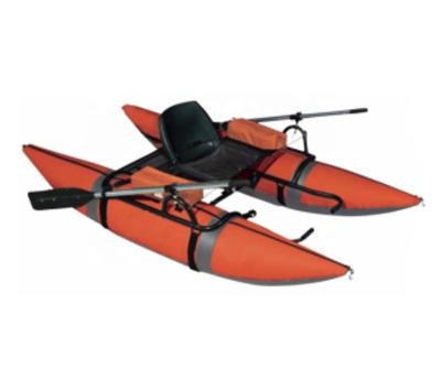 China High Quality Aluminum+PVC PVC Inflatable Pontoon Boat For Fishing for sale