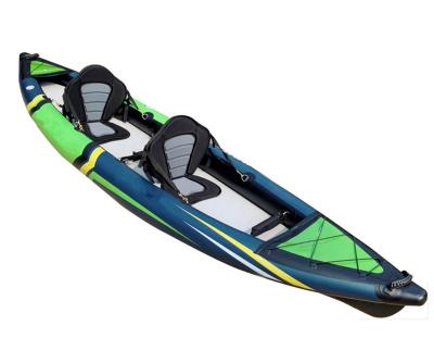 China Wholesale Inflatable PVC Canoe Fishing Kayak For Tourism for sale