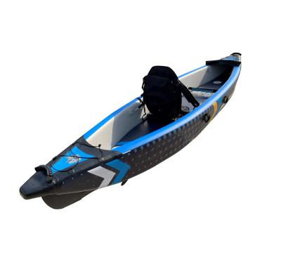 China Leisure Hot Sale Inflatable Canoe Fishing Kayak For Watersports for sale