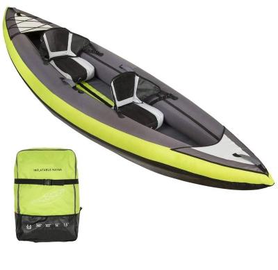 China Recreational Canoe Premium Inflatable Fishing Kayak For Watersports for sale