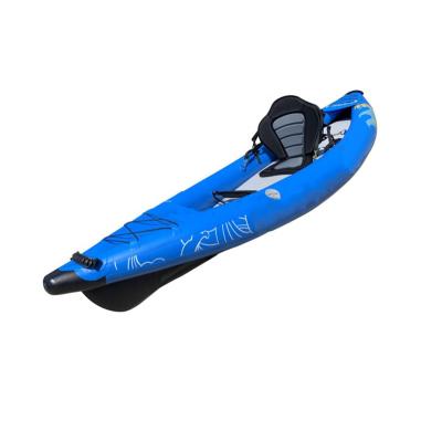 China Leisure Hot Sale Inflatable Canoe Fishing Kayak For Watersports for sale