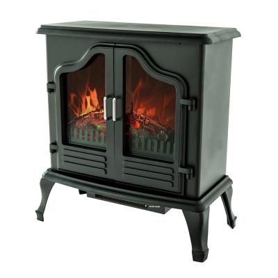 China Household Electric Stove 22 Inch Indoor Small Freestanding Electric Fireplace Heater for sale