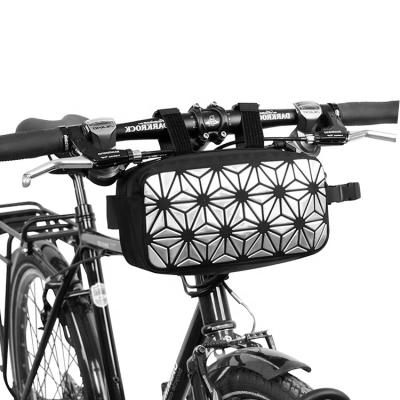 China Water-repellent WHEEL UP 5 in 1 Multifunctional Handlebar Bag Fashionable Triangle Bicycle Waist Bag for sale