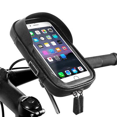 China Shock Absprption/TPU Touch Screen WHEEL UP Waterproof Touch Screen Cycling 6.5 Inch Bike Phone Bag Bicycle Handlebar Bags for sale