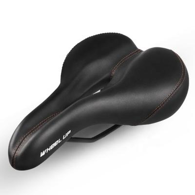 China Breathable WHEEL UP Women's Bicycle Seat Padded Soft Bicycle Saddle Cushion Seat Saddle Pad For Exercise Bike for sale