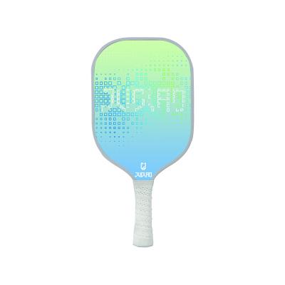 China Nice Stain Soft Professional Manufacture Price Customized Color Fiberglass Pickleball Paddle Racket for sale