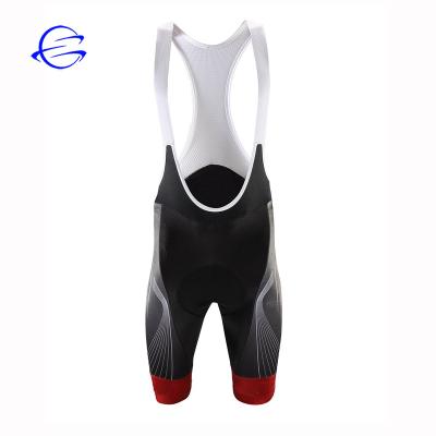 China Custom Quick Dry Antibacterial Fitness Bib Bib Cycling Sportswear Bib Cycling Clothing Sublimation Gel Protection Breathable Cycling Shorts for sale