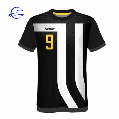 China Shirts & Team Sportswear Club Football Shirts Factory Price Short Sleeve Mens Soccer Tank Tops Custom Made Football Uniforms Sublimation for sale