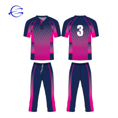 China Jogging Suit 2019 New Meito Sublimation Custom Sportswear Customized Size Team Logo Printed Cricket Jersey Custom for sale