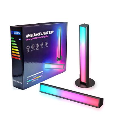 China Computer TV background light RGB modern desktop graffiti atmosphere magic music flame rhythm selection Amazo color dynamic up sound light for sale