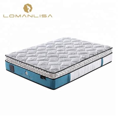 China Five Stars Hypoallergenic Hotel Gel Memory Foam 5 Zone Pocket Spring Mattress for sale