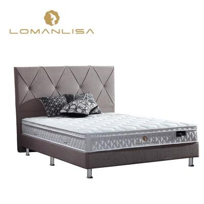 China Hypoallergenic Continuous Queen Size Spring Foam Mattress Euro Dimensions for sale