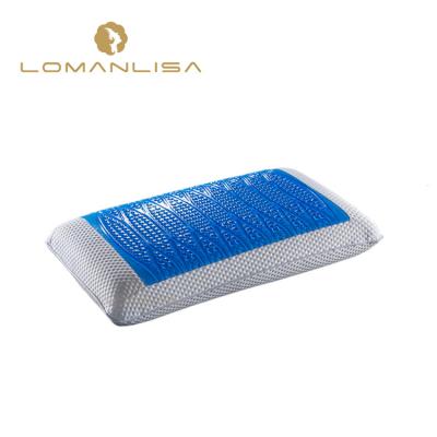 China Factory Wholesale Cooling Travel Memory Foam Orthopedic Pillow With Gel On Top Pillows For Sleep for sale