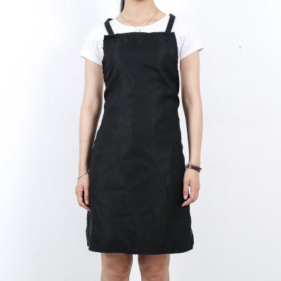 China Professional Custom Size Dirt Proof Plastic And Cotton Reusable Apron Size 70x50cm, 80x60cm Or Custom Accept for sale