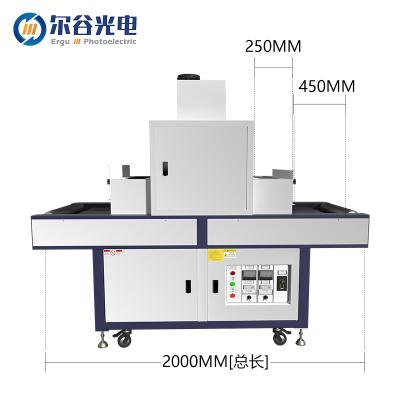 China Factory LY400-2BY6 UV Tunnel Dryer Power Adjustable UV Curing Machine 6kw UV Tunnel Oven for sale