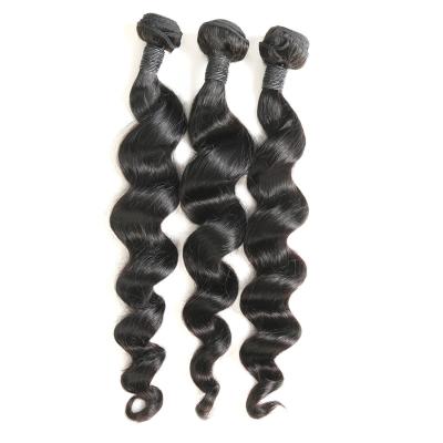 China 9a loose wave loose wave 9a wholesale price bundles virgin hair loose wave brazilian hair bundles for sale