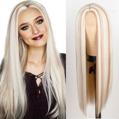 China Human Lace Front Wigs, Grade 10A Silky Straight Wave 130% Density Silky Straight Wig for sale