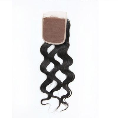 China Human Hair 4*4 HD Lace Closure For African Americans Selling 100% Remy Hair Brazilian Hair Closure for sale