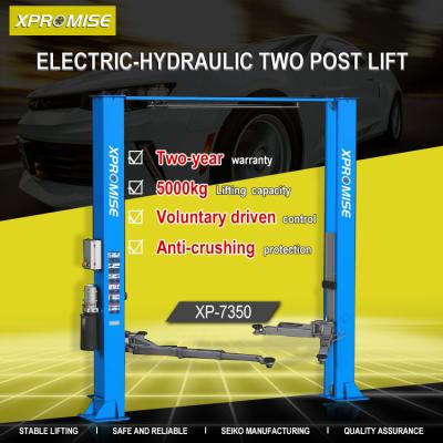 China Ce Approved 2 Post Hydraulic Garage Car Lift For Tire Shops And Auto Repair Shops for sale