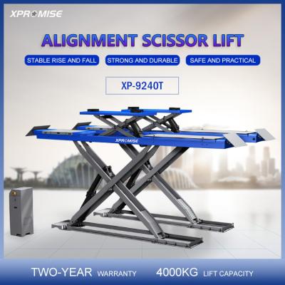 China Super-Thin Scissor Car Lift for Wheel Alignment for sale