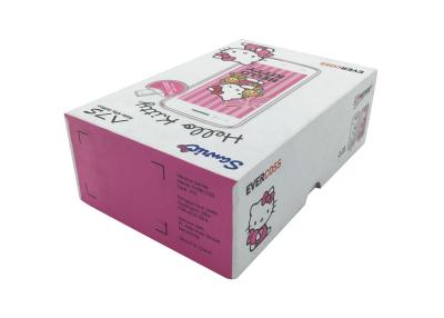 China Acessórios bonitos cor-de-rosa do telefone celular de Hello Kitty que empacotam a caixa de cartão à venda