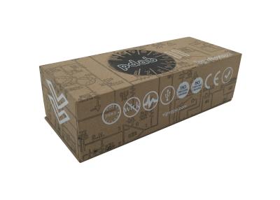 China Cajas de cartón biodegradables de las cajas de regalo de Kraft del parte movible de EVA pequeñas con las tapas en venta