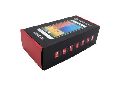 China Luxury Foldable Mobile Phone Packaging Box , Cell Phone Shipping Boxes for sale