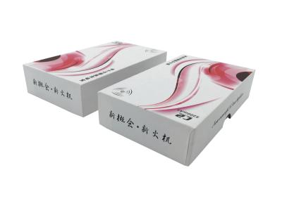 China Custom Made White EVA Cardboard Rigid Gift Boxes Rectangle Biodegradable for sale