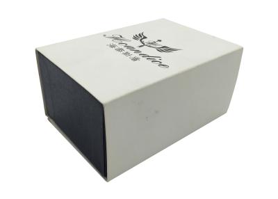 China Luxury Black Watch Gift Cardboard Box Packaging Glossy Lamination With Pillow for sale