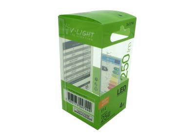 China Led Bulbs Clear Plastic Favor Boxes / Packaging Plastic Boxes Biodegradable for sale