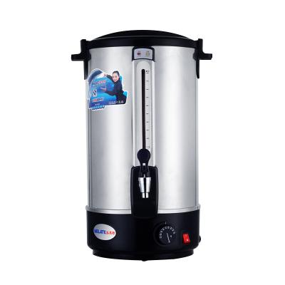 China Stainless Steel Commercial Electric Boiling Bucket Double-Layer 35L Insulated Electric Bucket Water Heater for sale