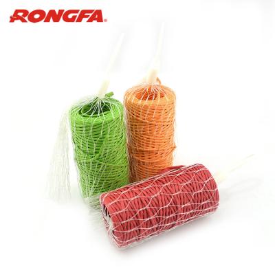 China Kraft paper material with iron wire inside 50 meters roll craft paper twine cord rope hot sale colorful binding twisted paper twine for sale