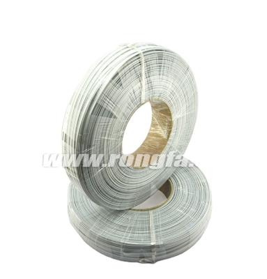 China Amazon Hot Sale Food Bread Bag White Wire Food Packaging Double Plastic Twist Tie In Roll for sale