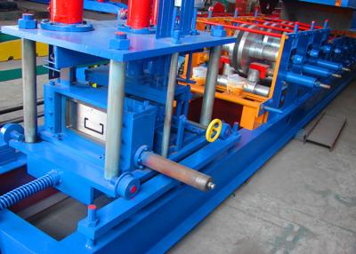 China Full Automatic Strip Steel C Purlin Roll Forming Machine For Roof Panel for sale