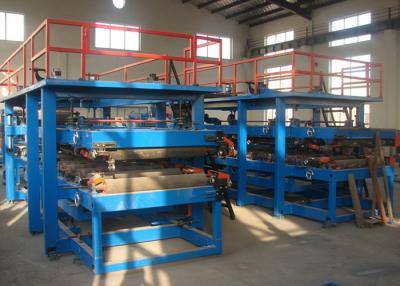 China 32kw Colorful Steel Sandwich Panel Roll Forming Machine Production Line for sale