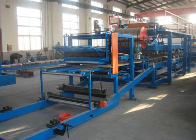 China Rock Wool Sandwich Panel Production Line Machine / Sandwich Making Equipment for sale